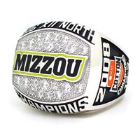 Mizzou Big XII North Championship Ring